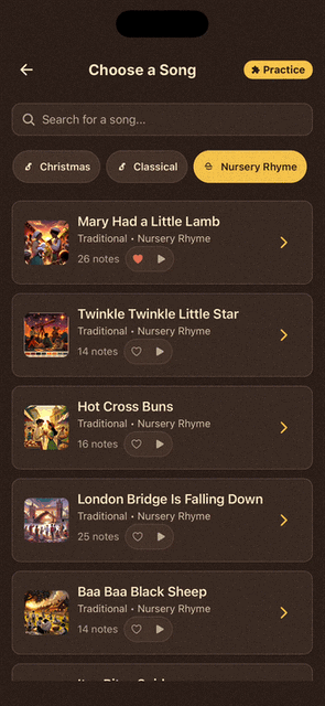 Panjo app animated preview